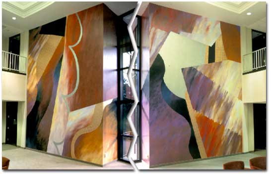 SAS Institute Bldg. T Lobby Panoramic view